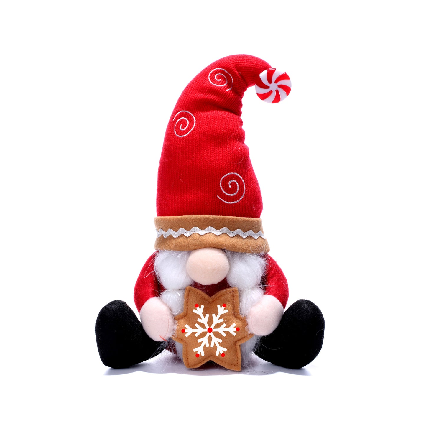 Nordic Christmas Gnome Doll | Faceless Rudolf Elf Ornament Gnome Decor