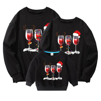 Santa Grinch Family Hoodie Pure Cotton New Year Christmas Hoodies eprolo