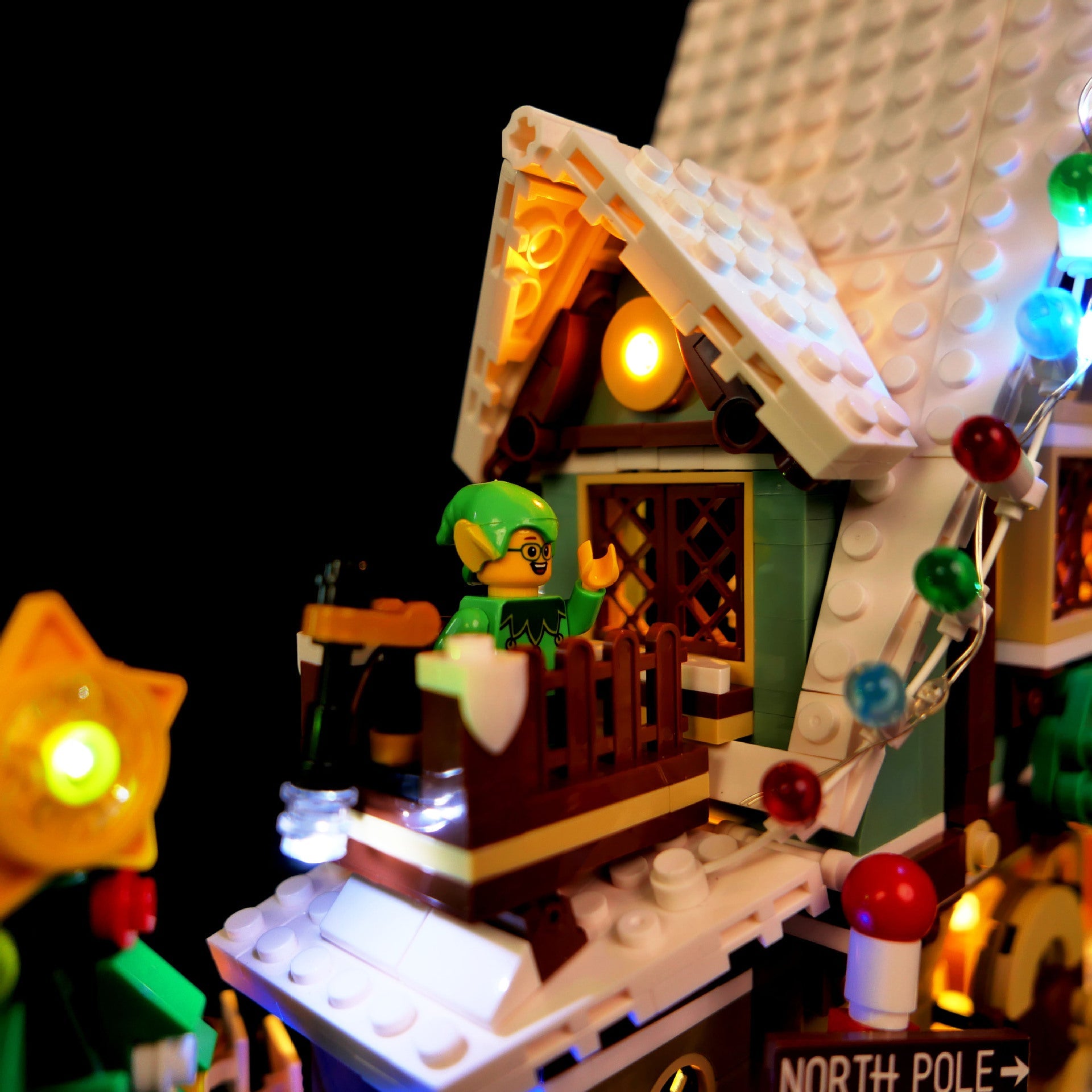Vonado LED Light Kit with Remote Control for LEGO 10275 Elf Club House | Christmas Series Illumination eprolo