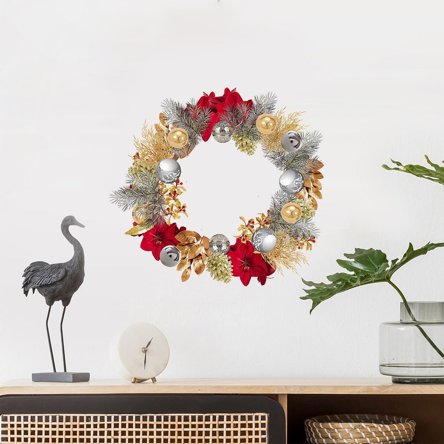 Christmas Wreath for Front Door Decor eprolo