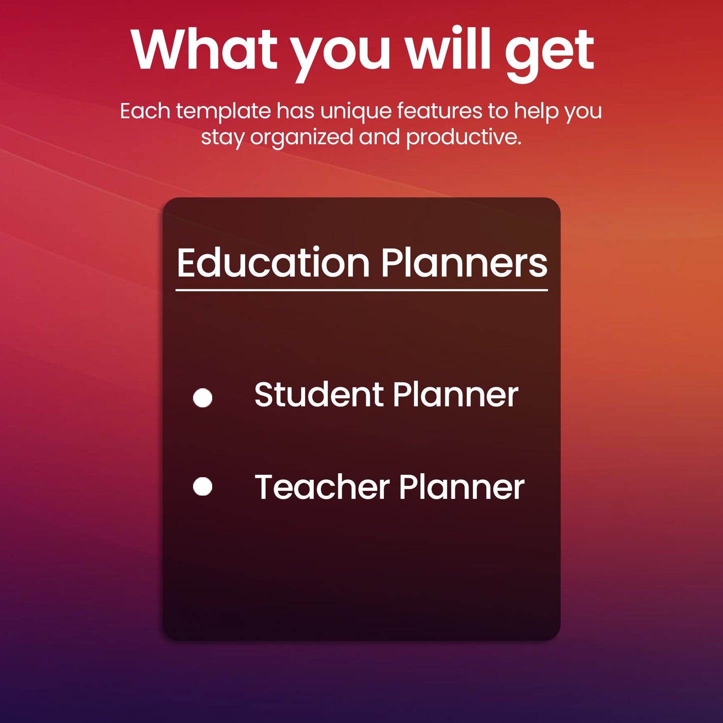 2 Supernote Education Planners Template Bundle