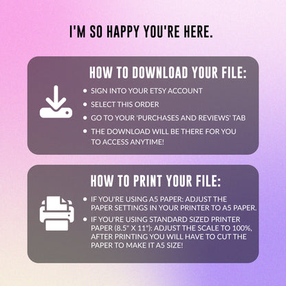 2025 Journal Planner Calendar Trackers Pages Digital Printable Bundle - CreativeRino