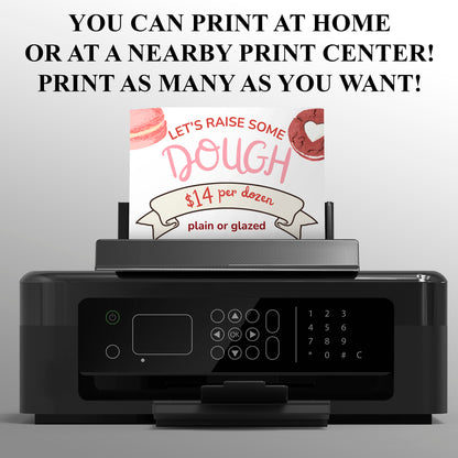 Halloween Donuts Invitation Template - CreativeRino