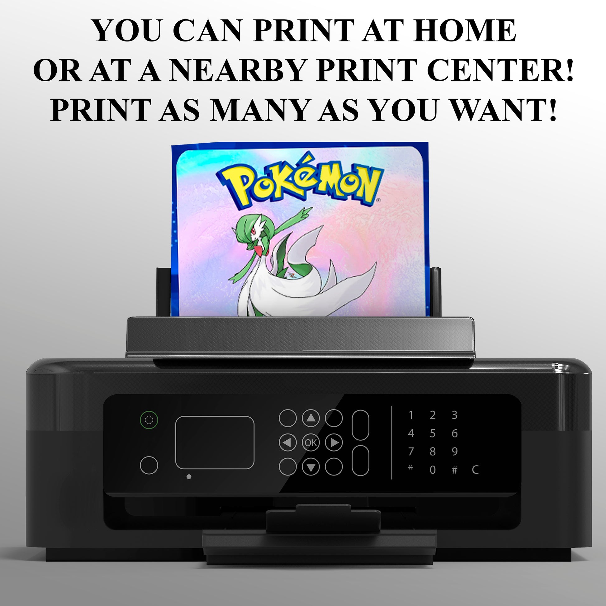 Gardevoir Invitation Template | Pokemon Birthday Invite - CreativeRino