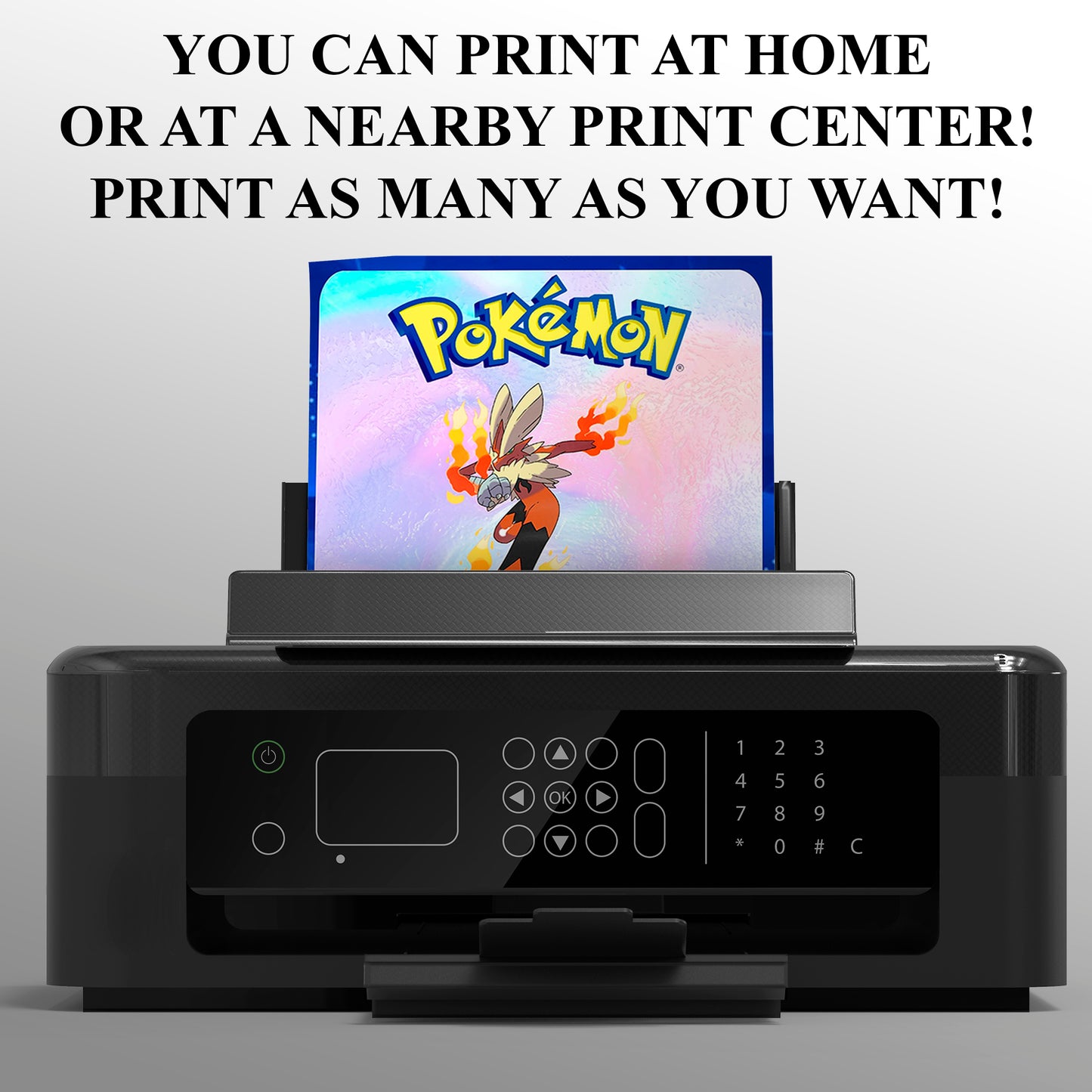 Blaziken Invitation Template | Pokemon Birthday Invite - CreativeRino