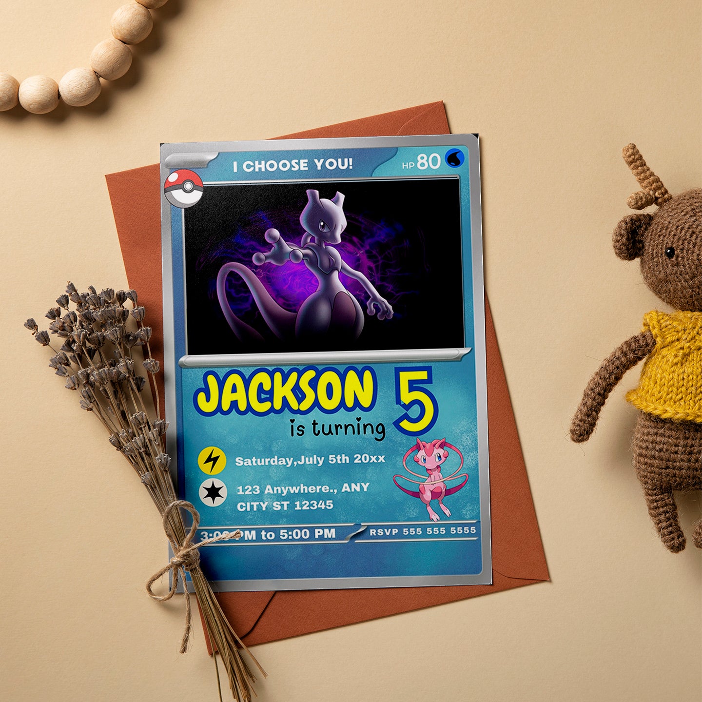 mewtwo Invitation Template | Pokemon Card Birthday Invite CreativeRino mewtwo Invitation Template | Pokemon Card Birthday Invite CreativeRino