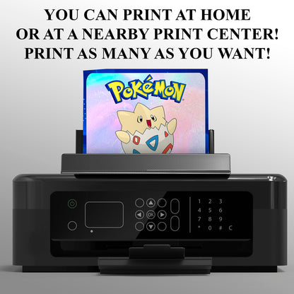 Togepi Invitation Template | Pokemon Birthday Invite - CreativeRino