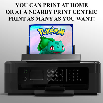 Bulbasaur Invitation Template | Pokemon Birthday Invite - CreativeRino