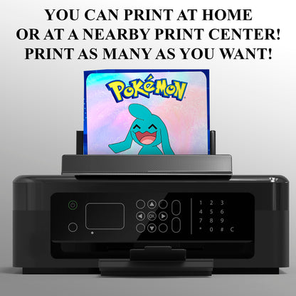 Wobbuffet Invitation Template | Pokemon Birthday Invite - CreativeRino