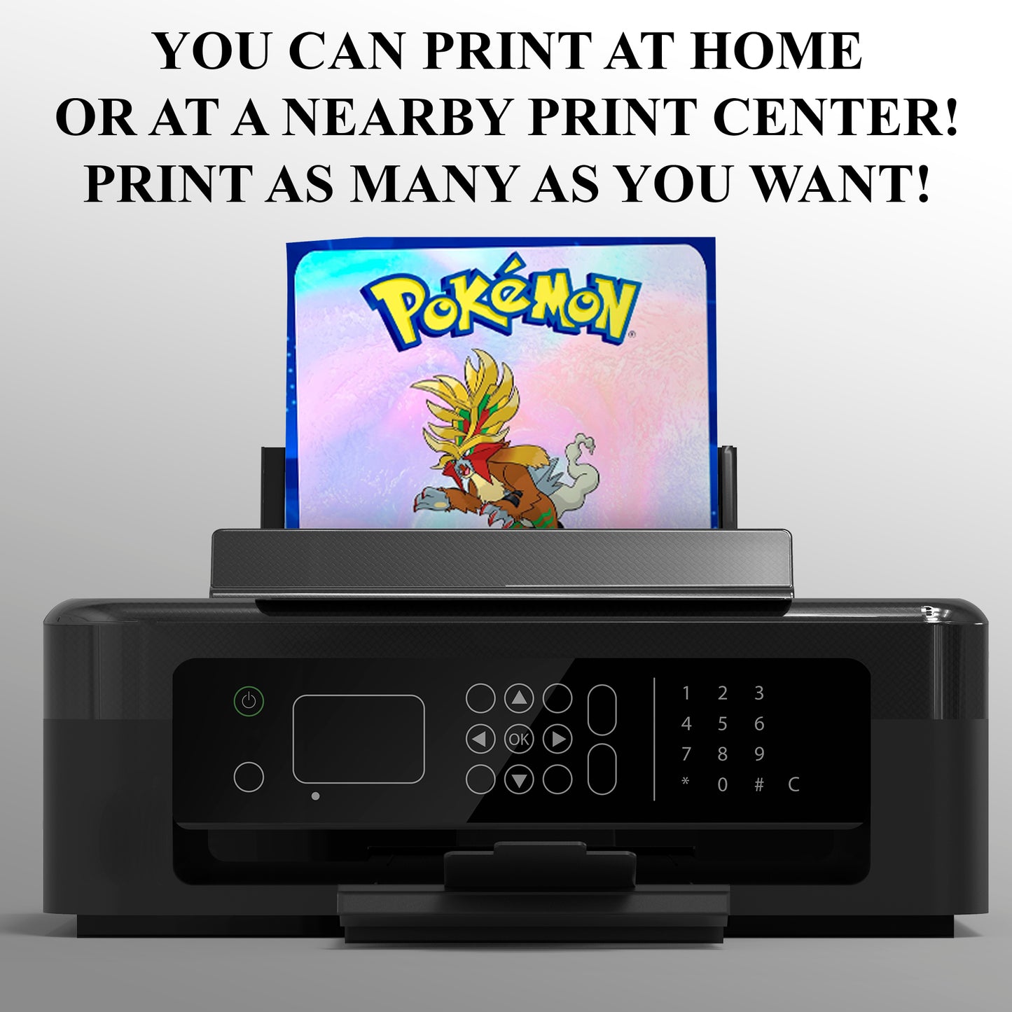 Gouging Fire Invitation Template | Pokemon Birthday Invite - CreativeRino