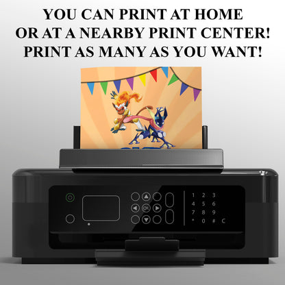 Infernape Pokemon Birthday Party Invitation Template - CreativeRino