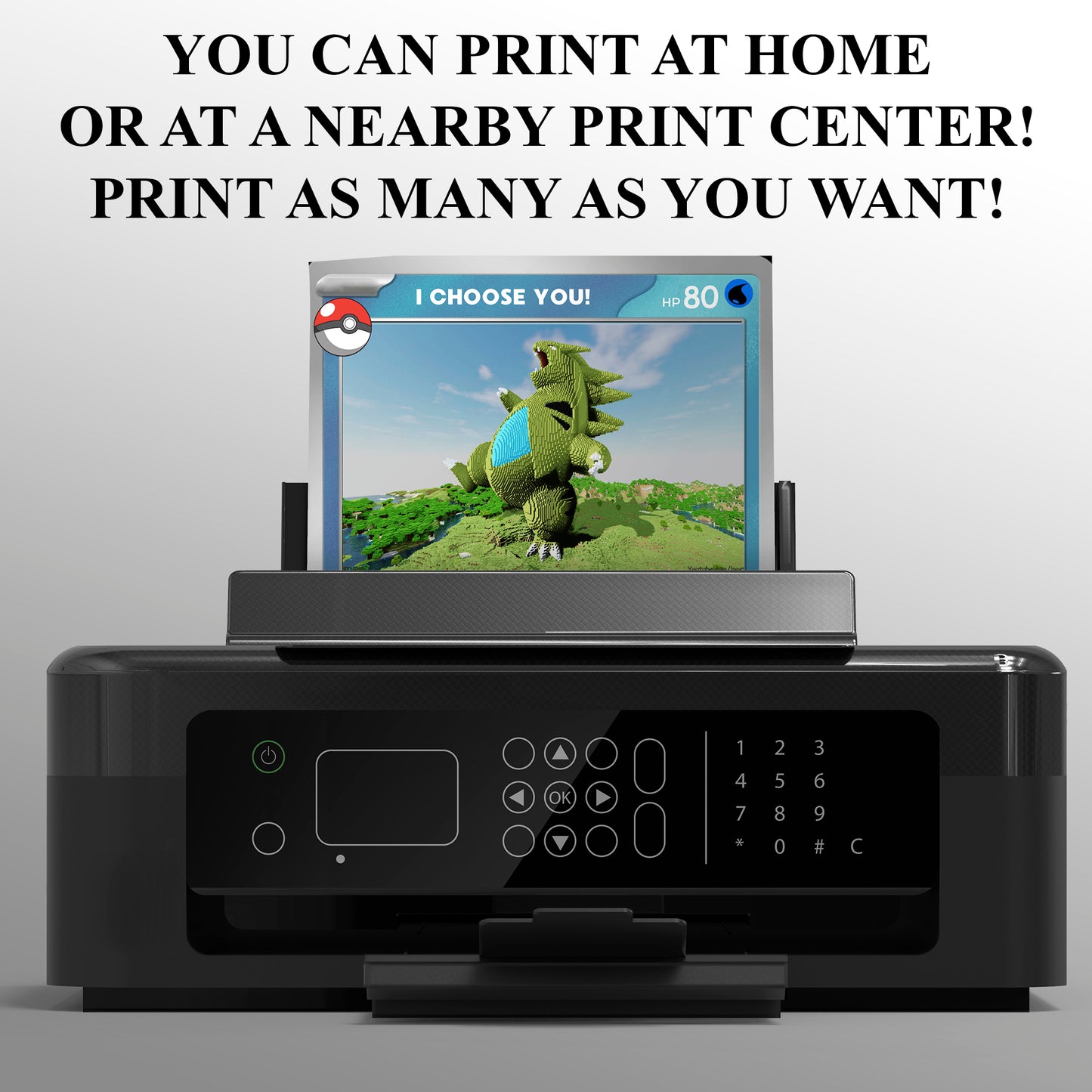 Tyranitar Invitation Template | Pokemon Card Birthday Invite - CreativeRino