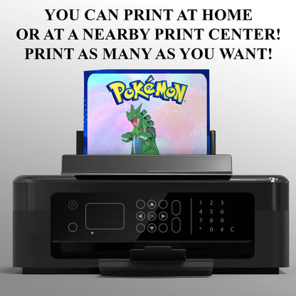 Tyranitar Invitation Template | Pokemon Birthday Invite - CreativeRino