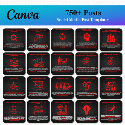 750+ Social Media Post Template for Facebook and Instagram - CreativeRino