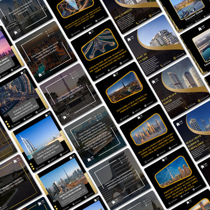 Dubai Real Estate Social Media Templates - For your Instagram, Facebook, LinkedIn - CreativeRino