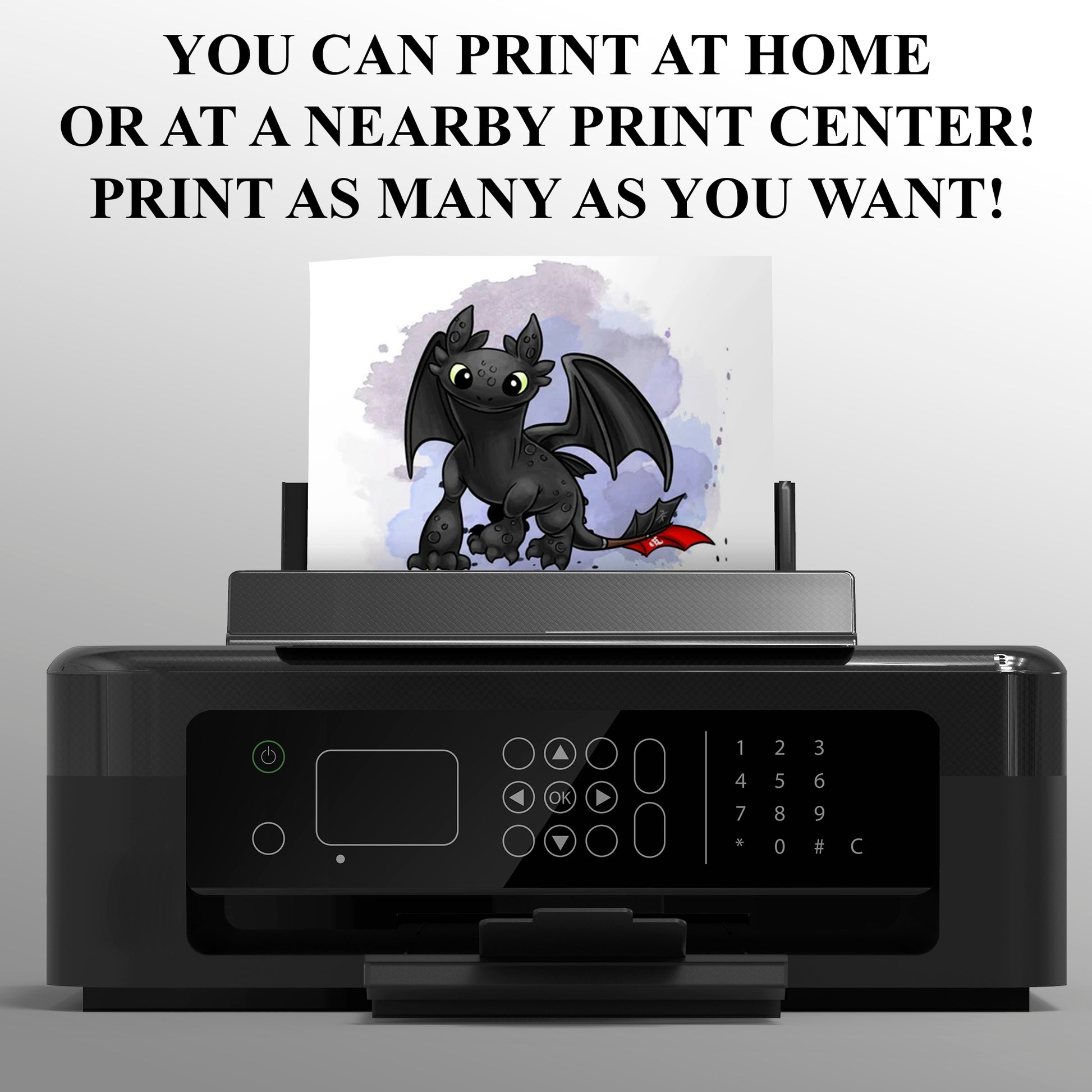 How To Train Your Dragon Thank You Cards - CreativeRino