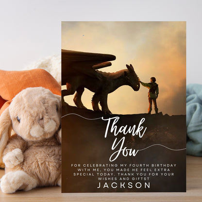 How To Train Your Dragon Digital Thank You Card - CreativeRino