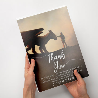 How To Train Your Dragon Digital Thank You Card - CreativeRino