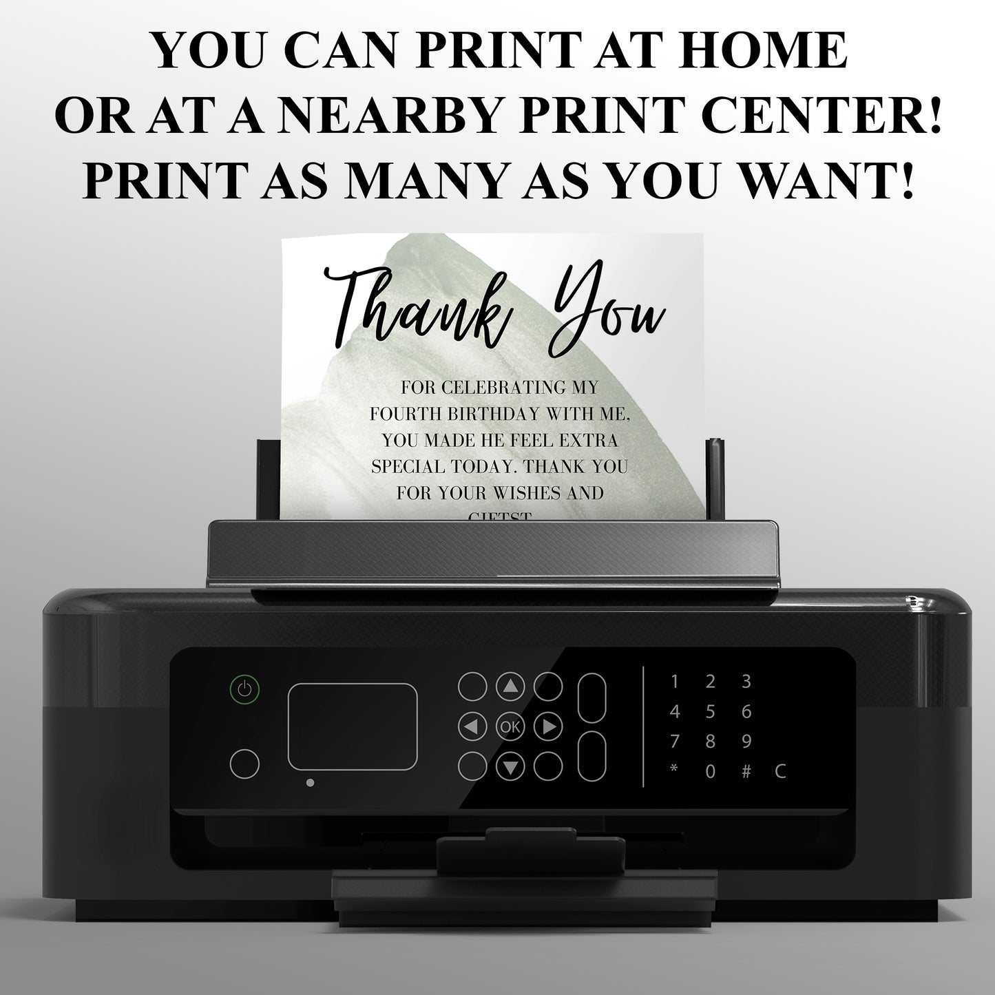 Pokemon Thank You Card Template - CreativeRino