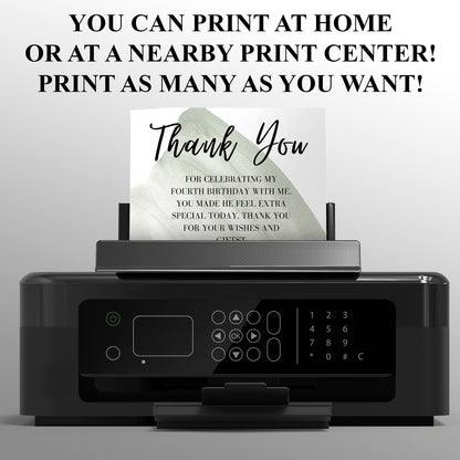 Pokemon Thank You Card Template - CreativeRino