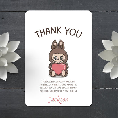 Labubu Digital Thank You Card - CreativeRino