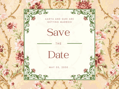 Mehndi Sign Template | Indian Wedding Welcome Sign - CreativeRino