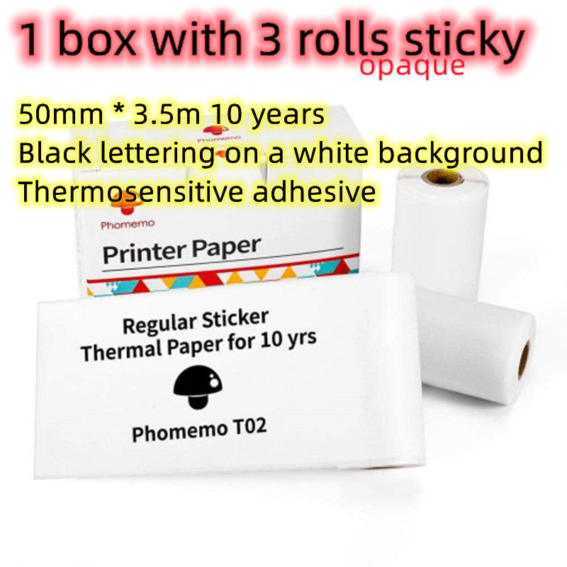 Portable Mini Thermal Label Printer Home Photo Printer Student Wrong Question Printer Bluetooth-compatible Mini Label Printer Price Tag CreativeRino
