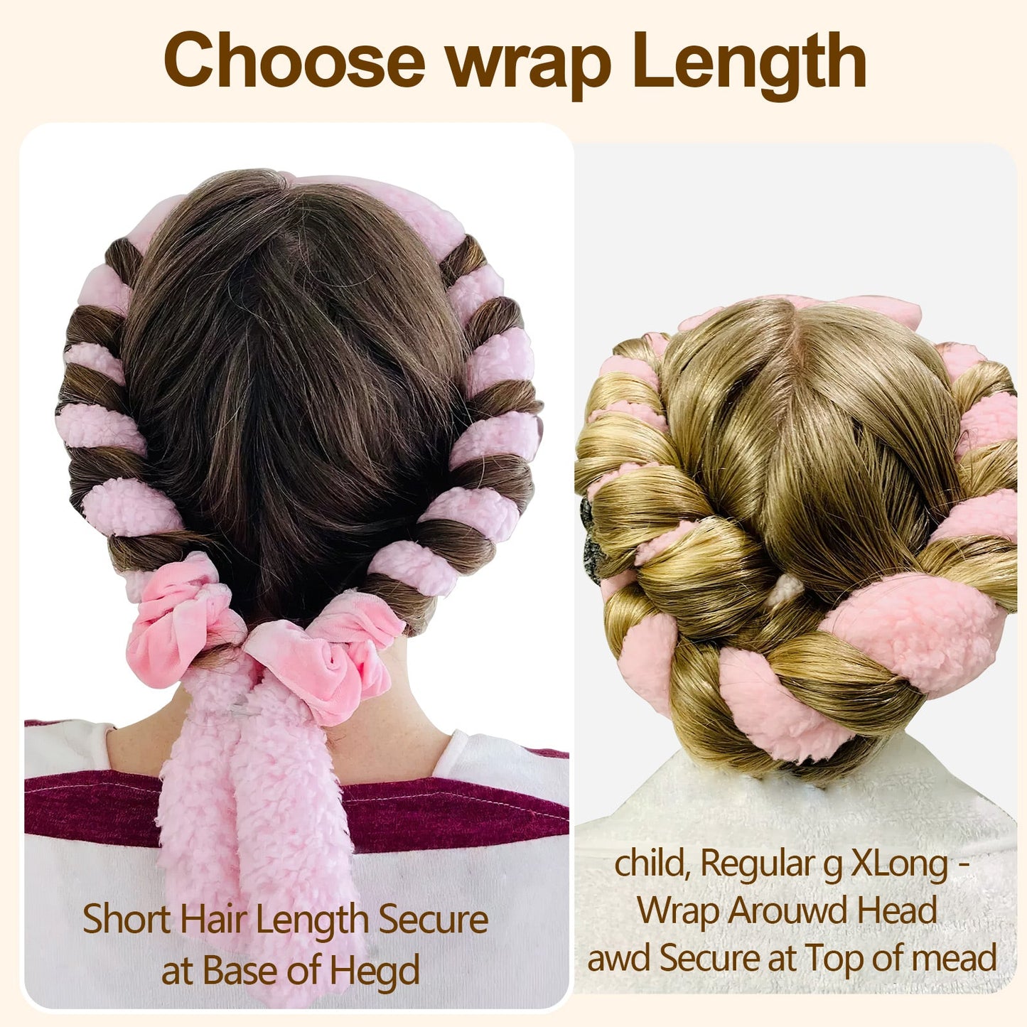 Luxurious Satin Heatless Hair Curler | Damage-Free Overnight Soft Waves Ribbon | DIY Sleep-In Hair Styling Tool for All Hair Types CreativeRino