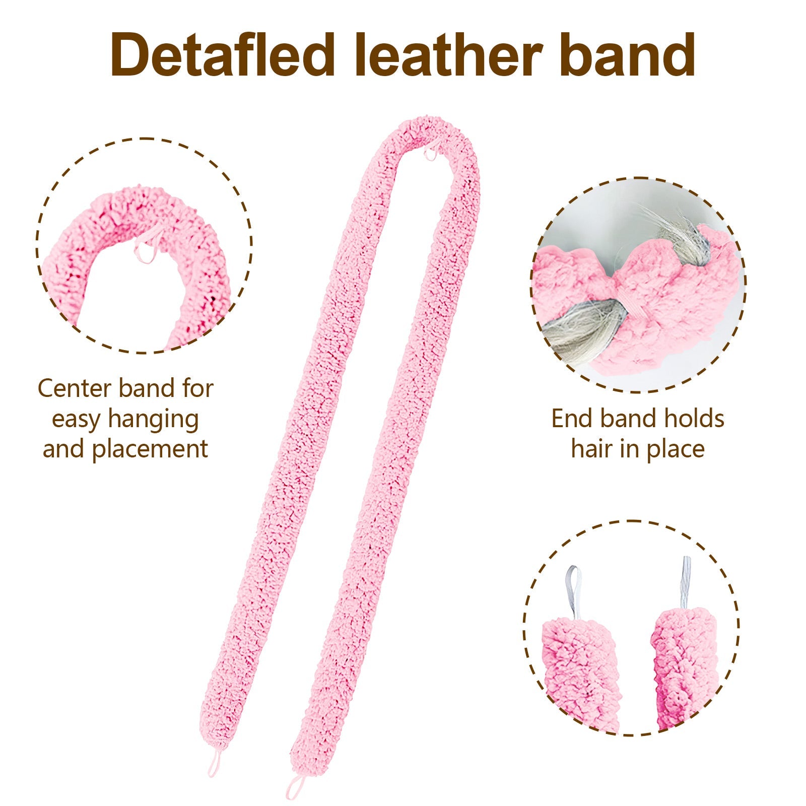 Luxurious Satin Heatless Hair Curler | Damage-Free Overnight Soft Waves Ribbon | DIY Sleep-In Hair Styling Tool for All Hair Types CreativeRino