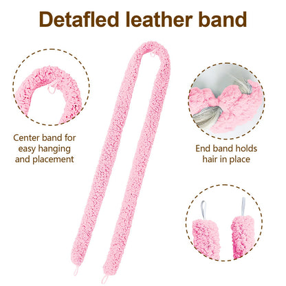 Luxurious Satin Heatless Hair Curler | Damage-Free Overnight Soft Waves Ribbon | DIY Sleep-In Hair Styling Tool for All Hair Types CreativeRino