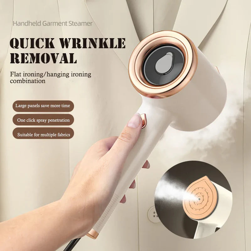 Mini Portable Handheld Garment Steamer Fabric Steam Iron CreativeRino