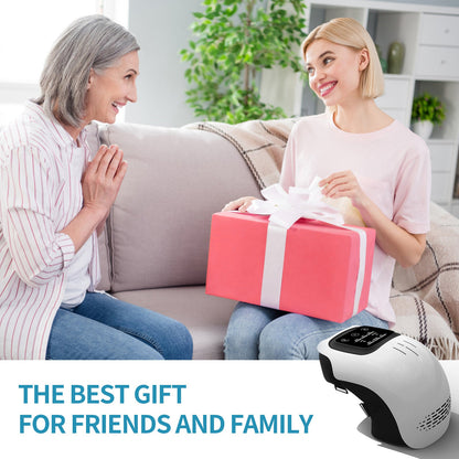 Intelligent Home Use Electric Intelligent Kneading Heating Knee Massager Rechargeable Pain Relief Infrared Laser Vibration Knee Massager CreativeRino