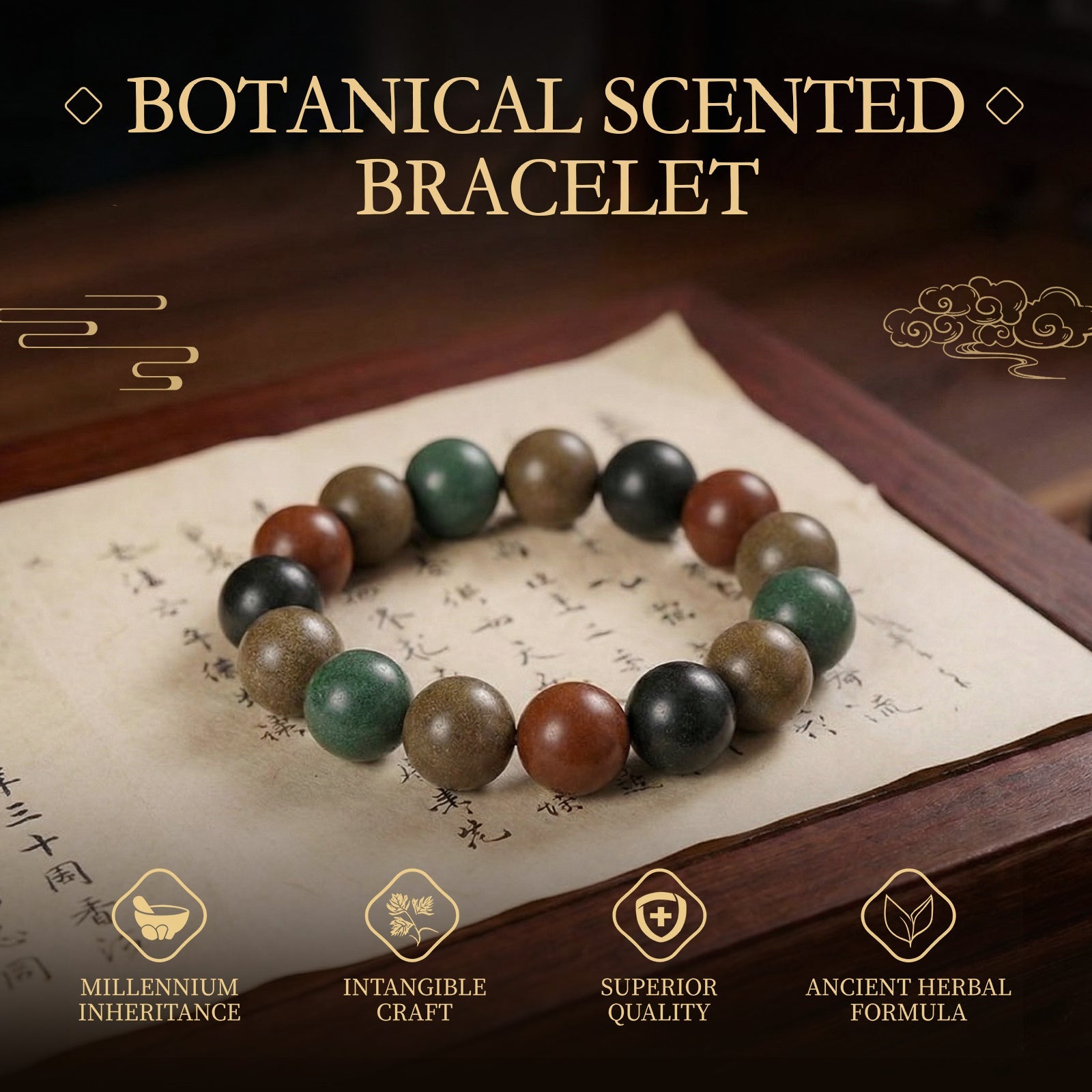 The Naturalist's Scented Bracelet: Pure Botanical Fragrance CreativeRino