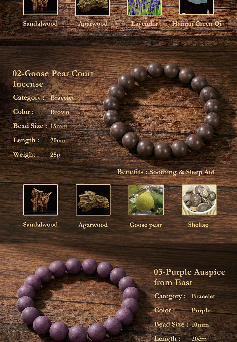 Premium Traditional Chinese Medicine Bead Bracelet: Natural Holistic Wellness & Energy Jewelry CreativeRino