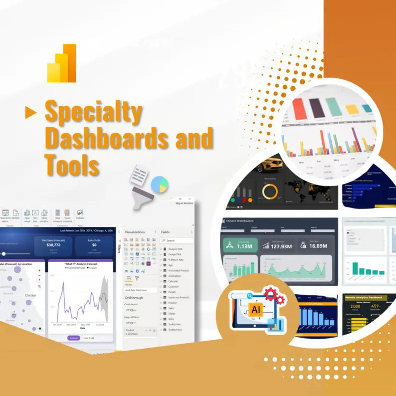100+ Power BI Dashboard Templates | PBIX and EXCEL Files - CreativeRino