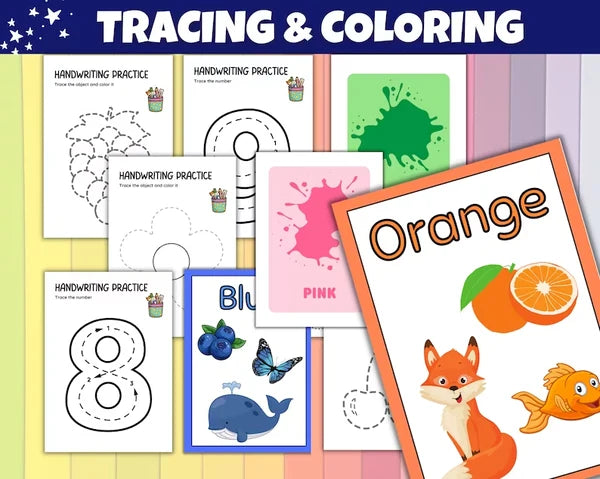 60000+ Preschool & Kindergarten Printable Activity Worksheets Bundle - CreativeRino