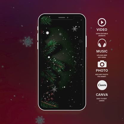 Christmas Calling All The Ho Ho Hos Video Invitation | Christmas Video Evite Template