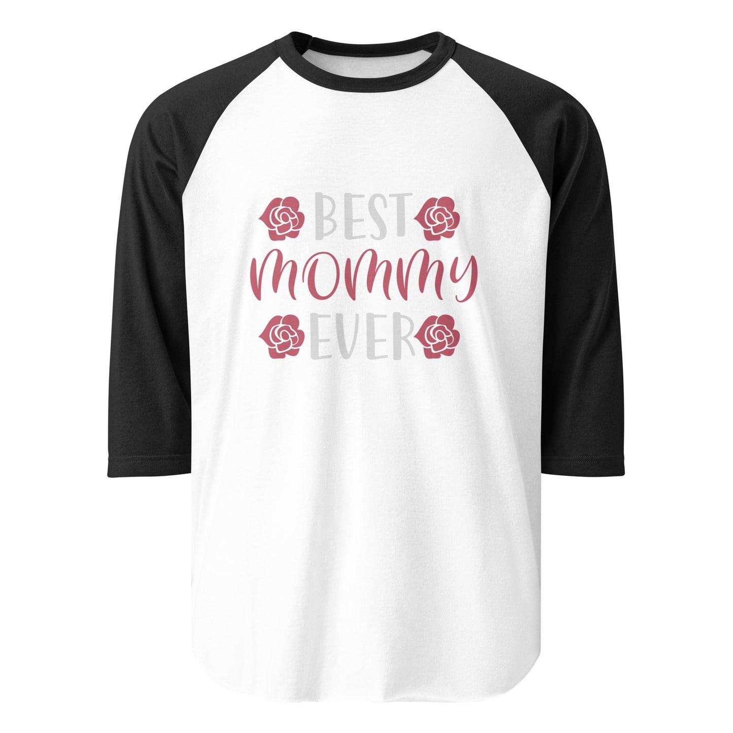 Best Mommy Ever Sleeve Raglan Shirt - CreativeRino