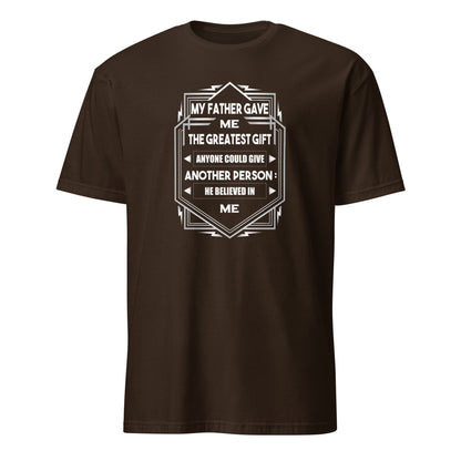 Cool Daddy Short-Sleeve Unisex T-Shirt | My Father Gave Me The Greatest Gift Fathers Day Tshirt - CreativeRino