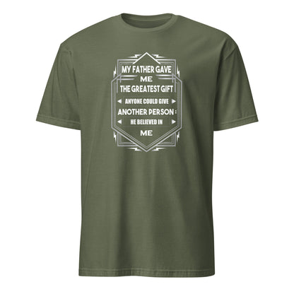 Cool Daddy Short-Sleeve Unisex T-Shirt | My Father Gave Me The Greatest Gift Fathers Day Tshirt - CreativeRino