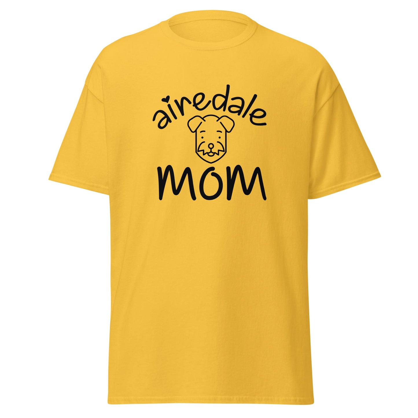Airedale Mom Unisex Classic Tee | Mothers Day T-shirt - CreativeRino