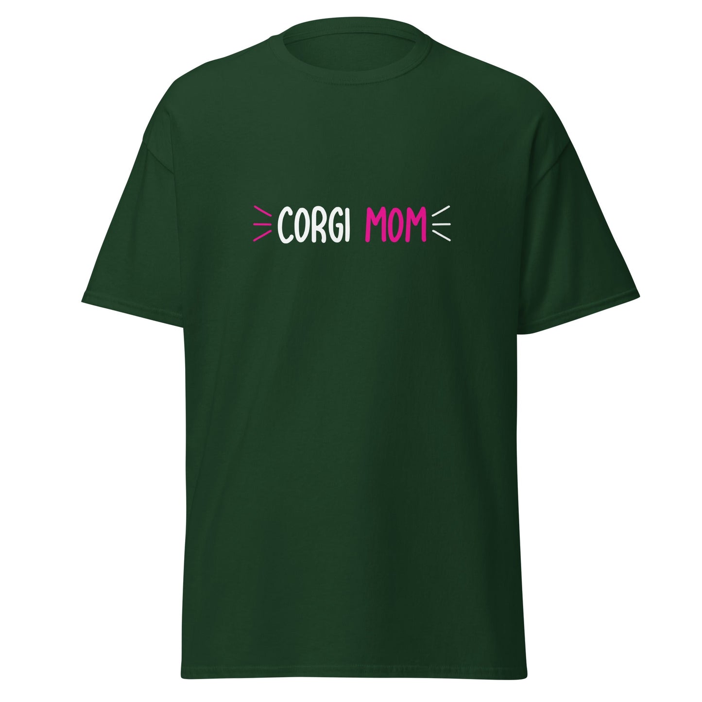 Corgi Mom Unisex Classic Tee | Mothers Day T-Shirt - CreativeRino