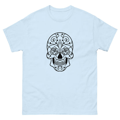 Skull Rose Unisex Classic T-shirt - CreativeRino