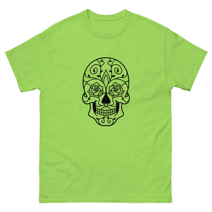 Skull Rose Unisex Classic T-shirt - CreativeRino
