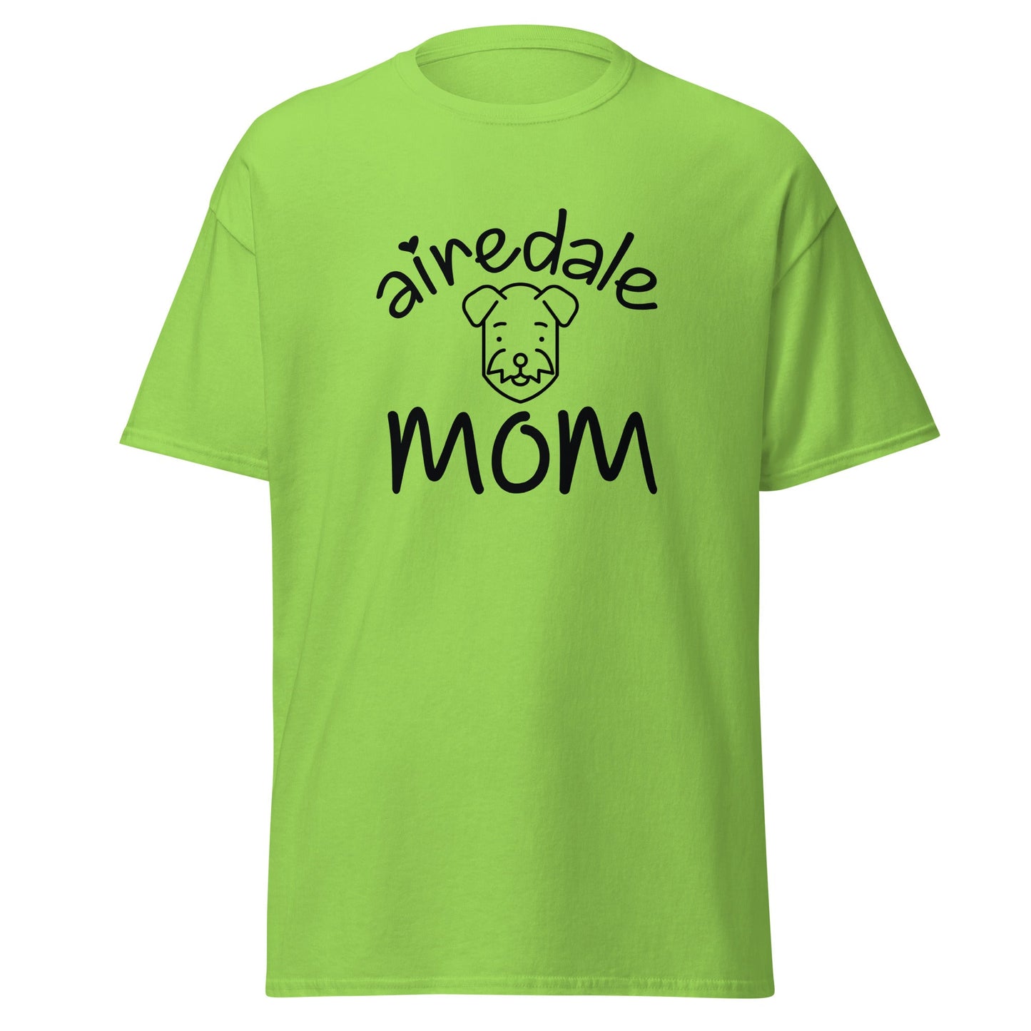 Airedale Mom Unisex Classic Tee | Mothers Day T-shirt - CreativeRino