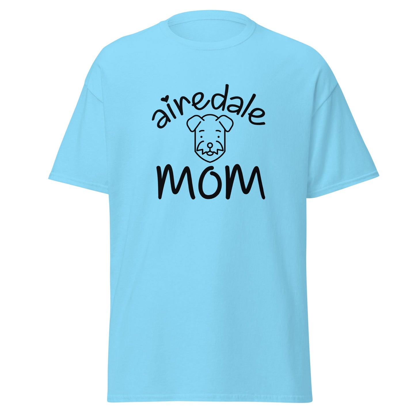 Airedale Mom Unisex Classic Tee | Mothers Day T-shirt - CreativeRino