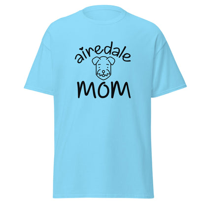 Airedale Mom Unisex Classic Tee | Mothers Day T-shirt - CreativeRino