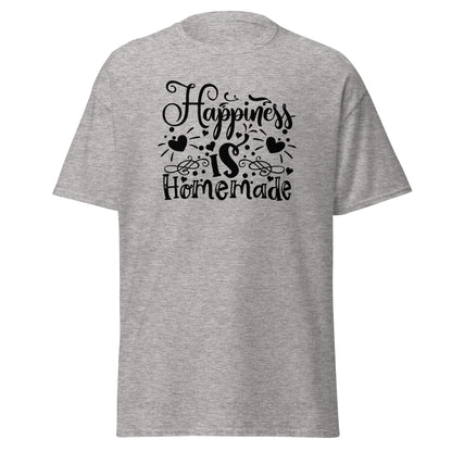 Happiness Is Homemade Unisex classic tee | Mens Womens T-shirt - CreativeRino
