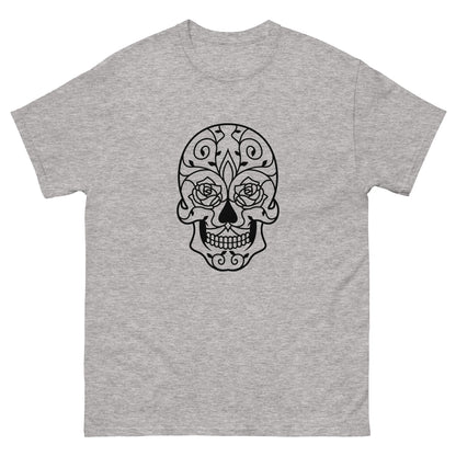 Skull Rose Unisex Classic T-shirt - CreativeRino