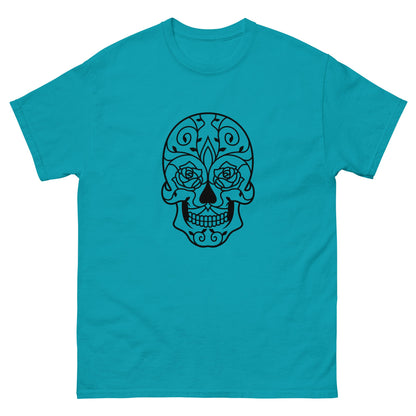 Skull Rose Unisex Classic T-shirt - CreativeRino